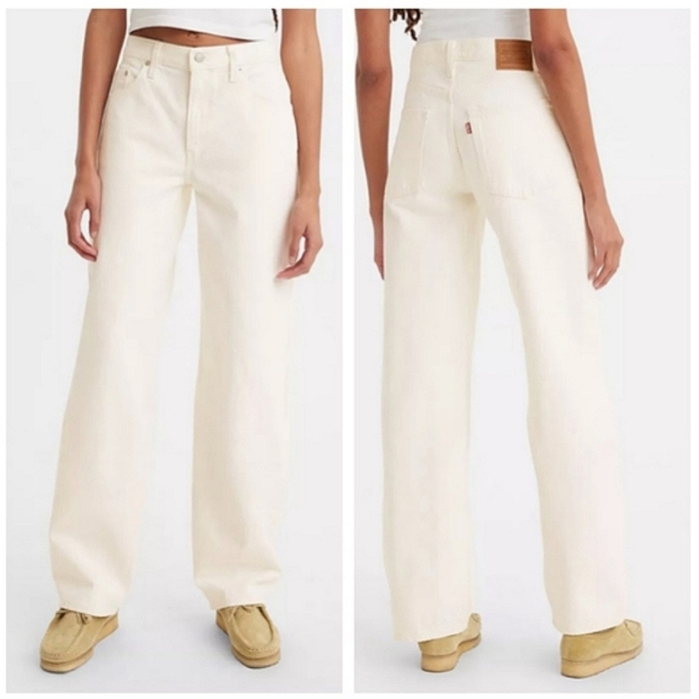 Levi's Women's Straight Leg Jeans - Cream